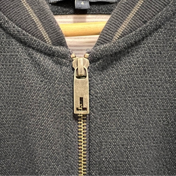 Ted Baker Full Zip Navy Blue Sweater Size Large - Picture 5 of 12